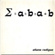 Eliane Radigue - Σ = a = b = a + b